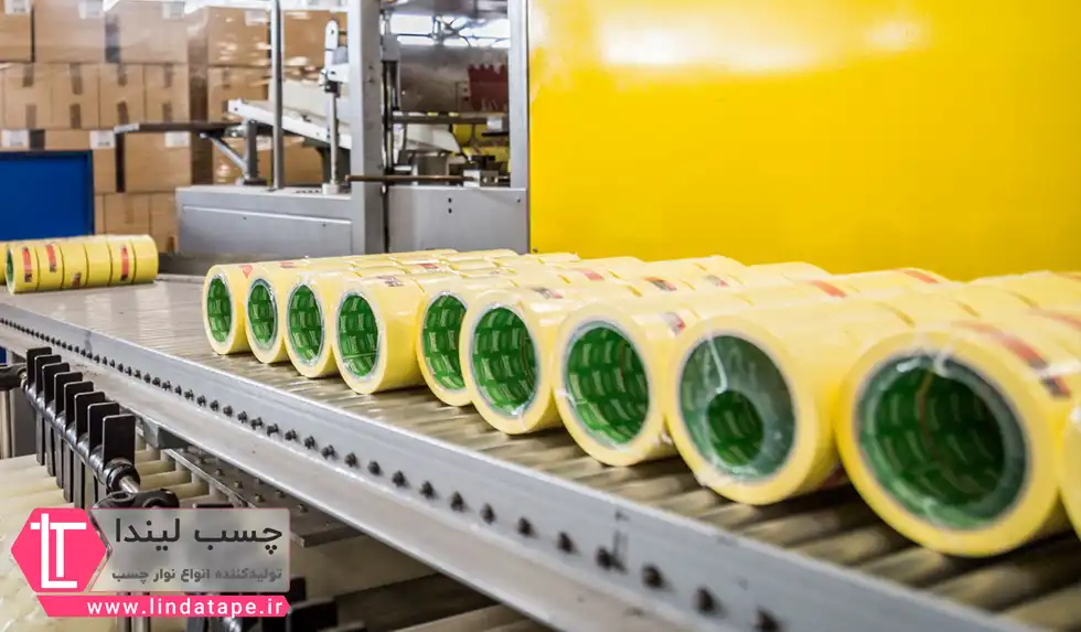 معرفی بهترین کارخانه تولید چسب 5 سانتی